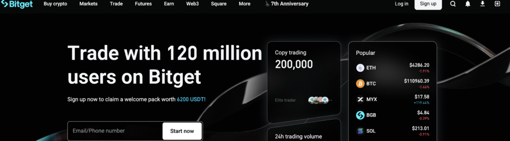 bitget.com mobile app trading screen