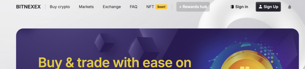 Suspicious crypto website interface