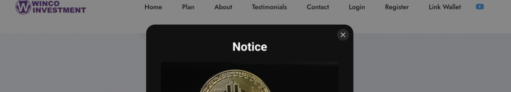 Wincoinvestment.net scam review – fraudulent platform warning