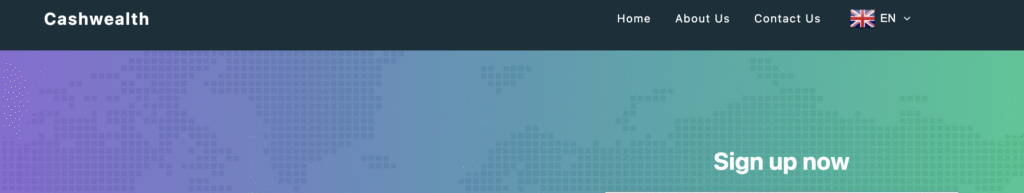 CashWealth.net scam warning screenshot
