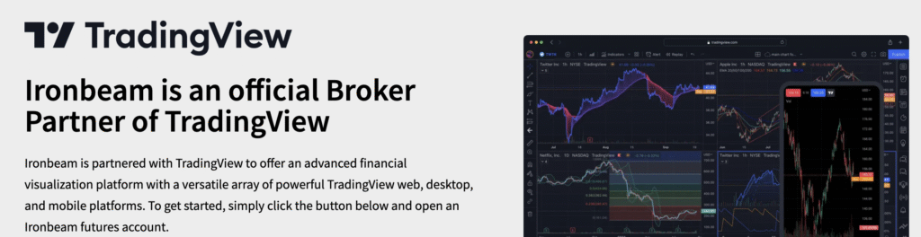 Ironbeam trading screen error message.
