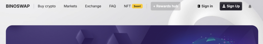 Screenshot showing Binoswap domain WHOIS privacy setting