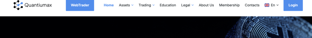 Quantiumax scam warning banner