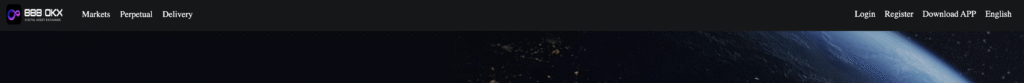 Screenshot of the 888OKX homepage showing deceptive promises