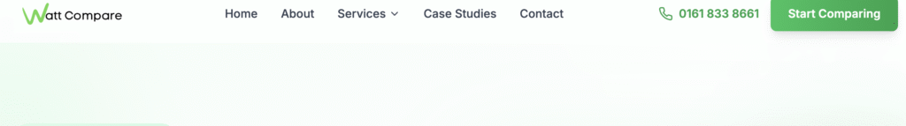 WattCompare.co.uk website screenshot showing suspicious claims”)