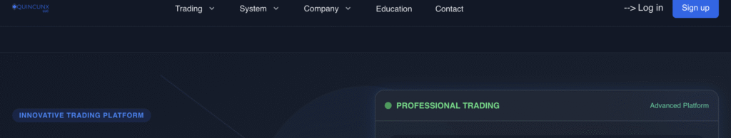 telmaxinv.com homepage screenshot showing investment offers