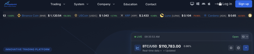 RegalPointGlobal.com scam platform review