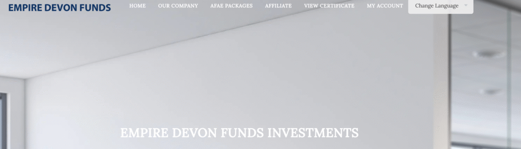 EmpireDevonsFund.com scam review — key red flags and warning signs