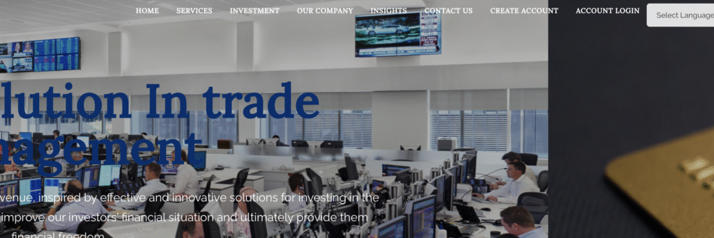 Screenshot of RealWorldExpertStrategy.com investment scam platform