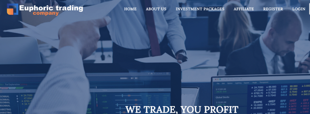 EuphoricTradingLTD.com — Scam Review: Why Euphoric Trading Company Raises Serious Red Flags