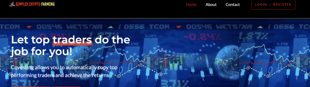 Example dashboard showing account balance and claimed daily earnings.
