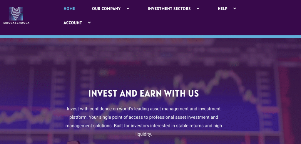 Moolaschoola.com Scam Review Homepage