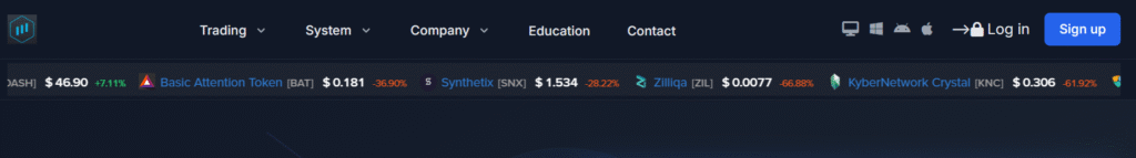 ClyrafxSolutions.online website homepage showing trading interface and promotional claims