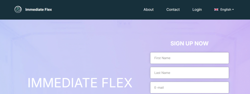 Immediate-Fortune.org scam screenshot