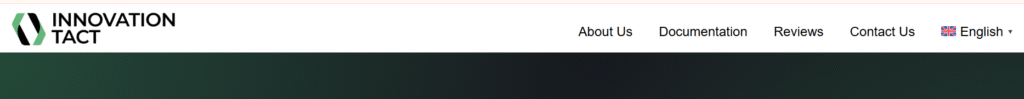 Innovation-Tact.com homepage screenshot for scam review