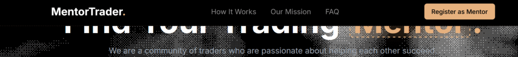 Mentor-Trader.com homepage