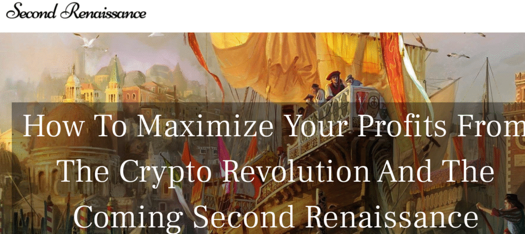SecondRenaissance.com homepage – scam review and red flags