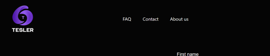 Screenshot of Tesler-CA.com homepage
