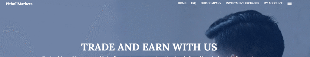 PitbullMarkets.com trading platform screenshot