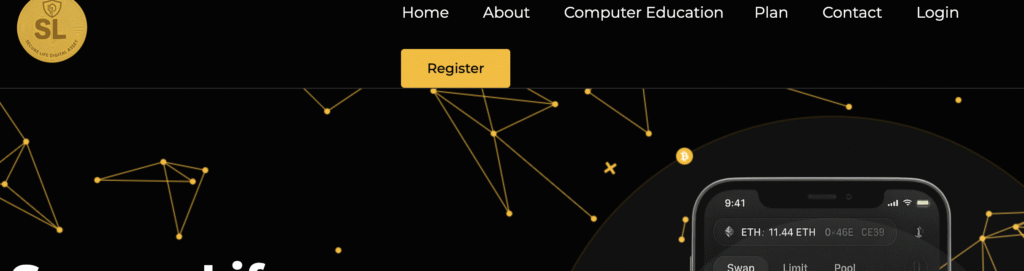 SecureLifeDigitalAssets.com investment platform