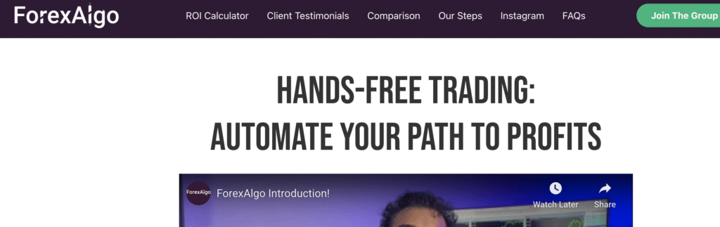 ForexAlgo.ai Scam Review