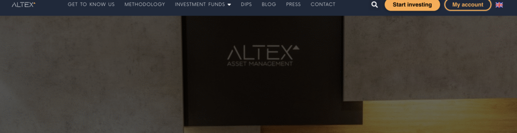 Screenshot of Altex-am.com trading scam website