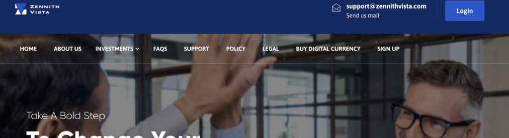 Zennithvista.com scam review and platform analysis