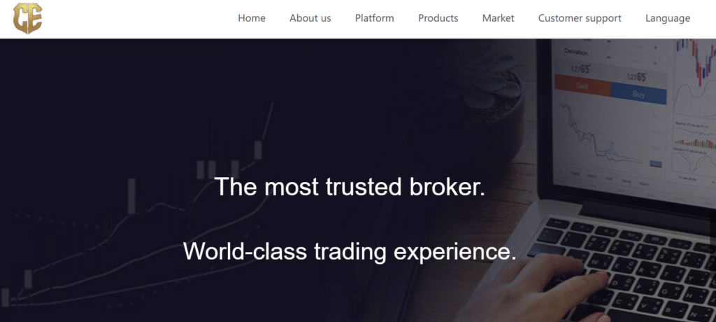 CoineaseFX dashboard screenshot